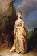 Thomas Gainsborough Mrs.Peter william baker oil painting artist
